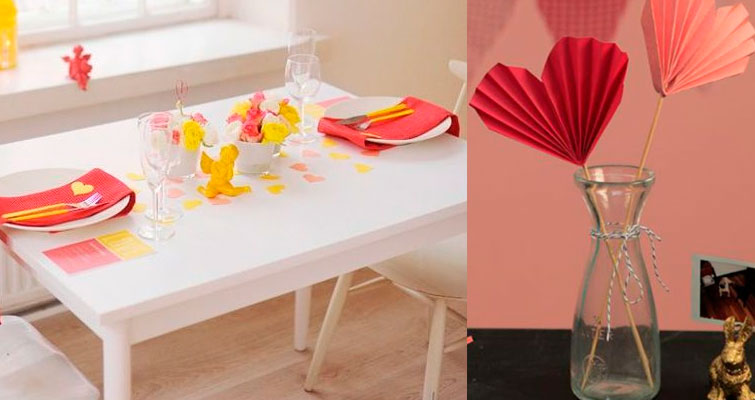 Decoração de Dia dos Namorados - Cozinha