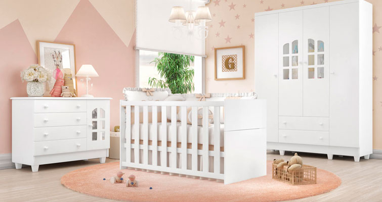 Dicas de decoração para montar o quarto ideal para seu bebê.