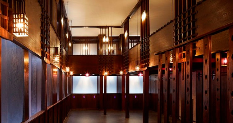 Oak Room do V&A Dundee, Escócia