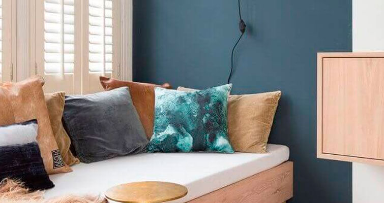 Tendência de cores: verde azulado