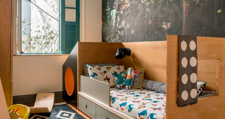 Quarto infantil decorado para o Casa na Toca RJ